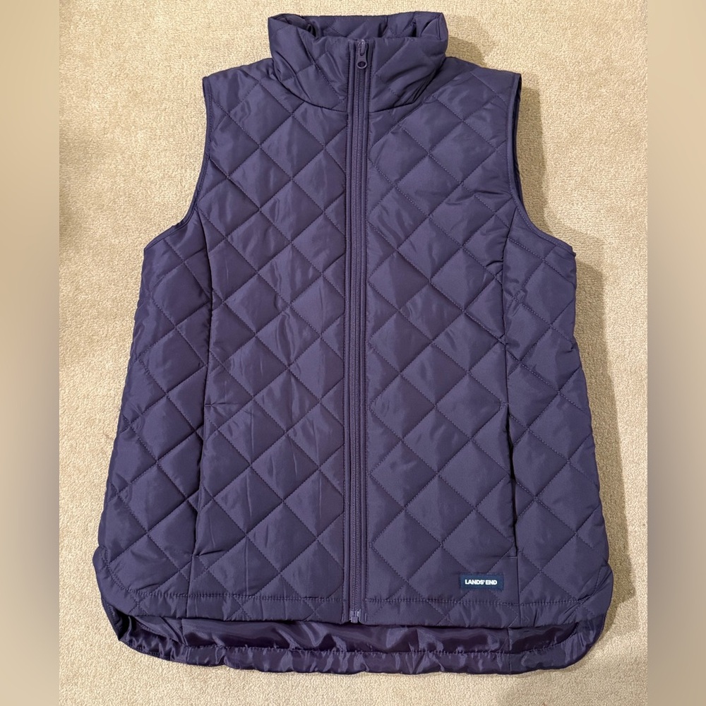 Purple Lands’ End Vest - Women’s size 6-8